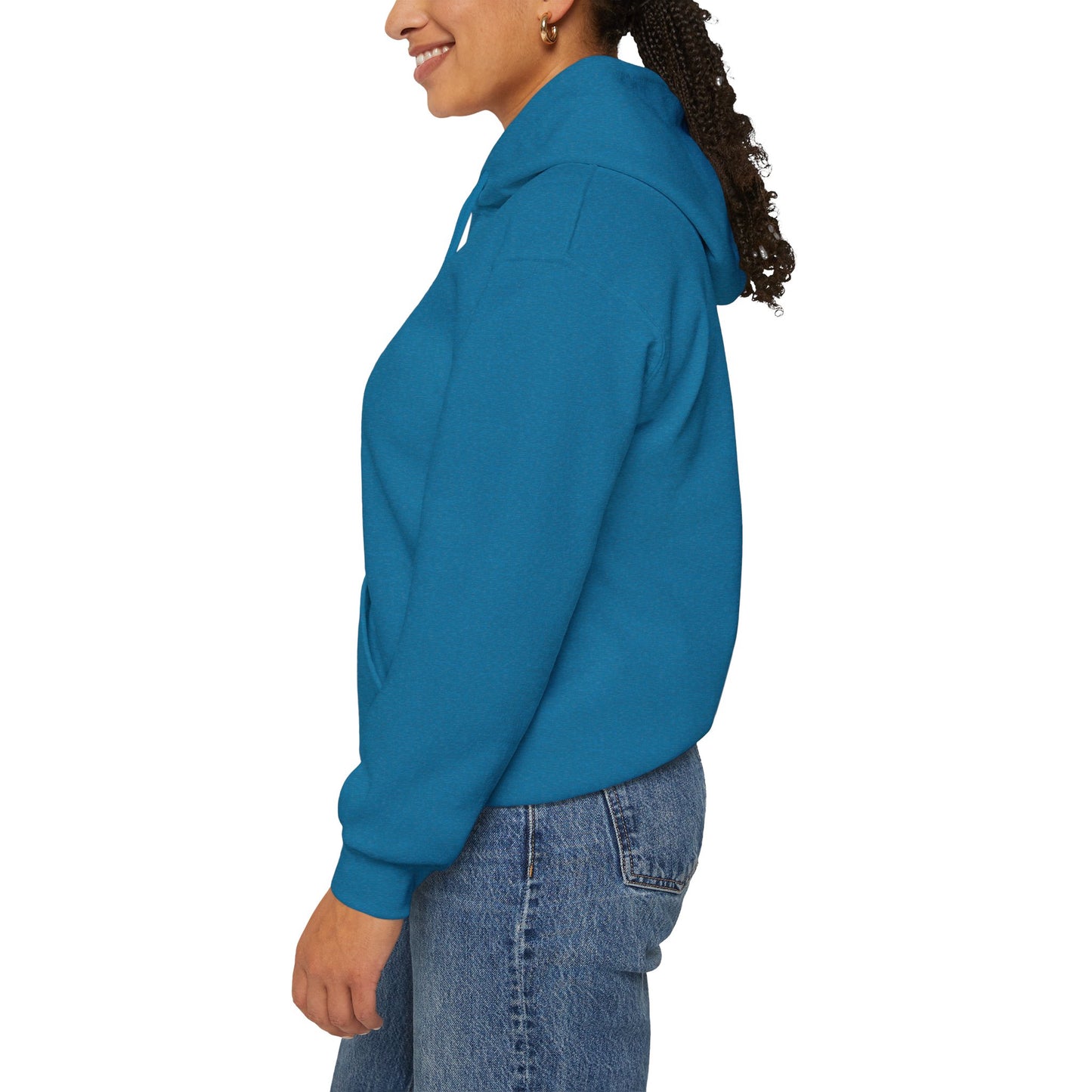 Beach Hoodie Castaway Blue On Blue Sweatshirt