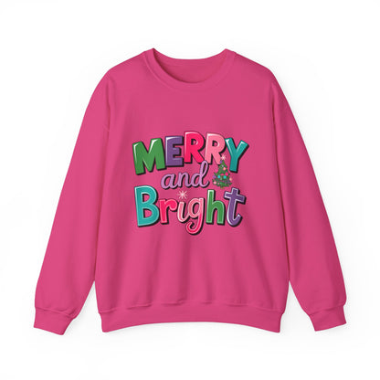 Merry And Bright Christmas Sweatshirt