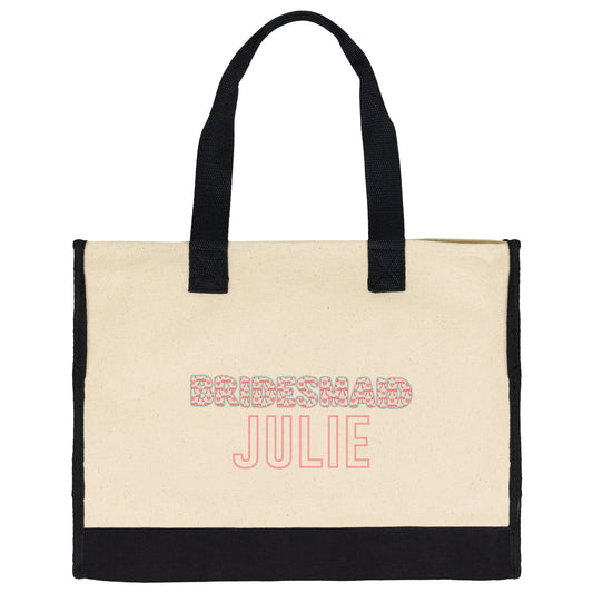 Personalized Beach Bag Tote Bags Coquette Custom Large Beach Tote Bags with Names Bridesmaid Gift Bag Tote
