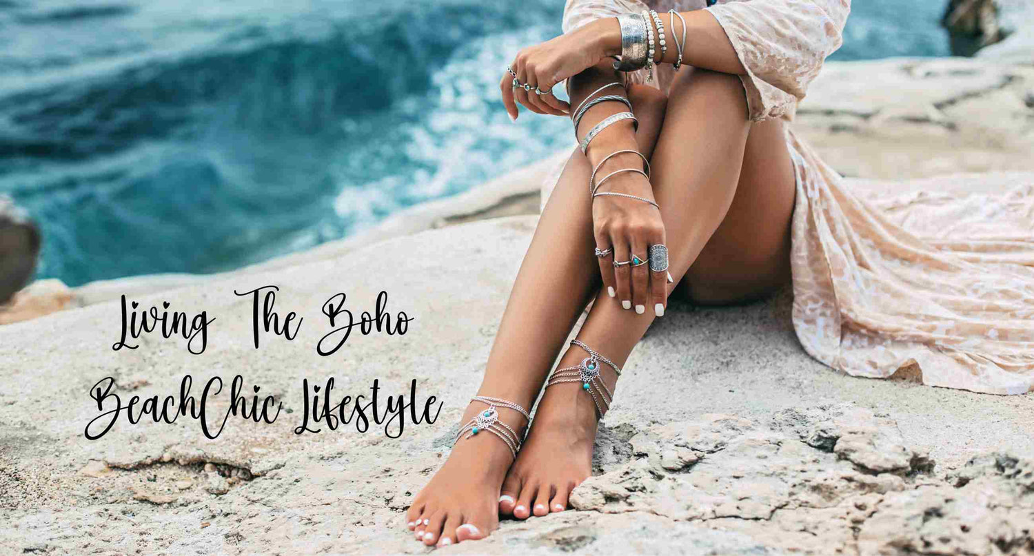 Boho Beach Chic Fashion Sandals Jewelry
