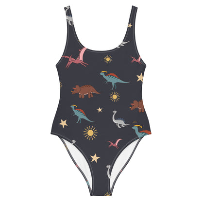 Adult Dinosaur Lover One-Piece Swimsuit Dinosaur Print Tank For Women