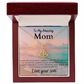 Gift For Mom From Son Anchor Necklace Beach Themed Gift Symbol of Unwavering Love