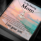 Gift For Mom From Son Anchor Necklace Beach Themed Gift Symbol of Unwavering Love