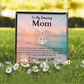 Gift For Mom From Son Anchor Necklace Beach Themed Gift Symbol of Unwavering Love