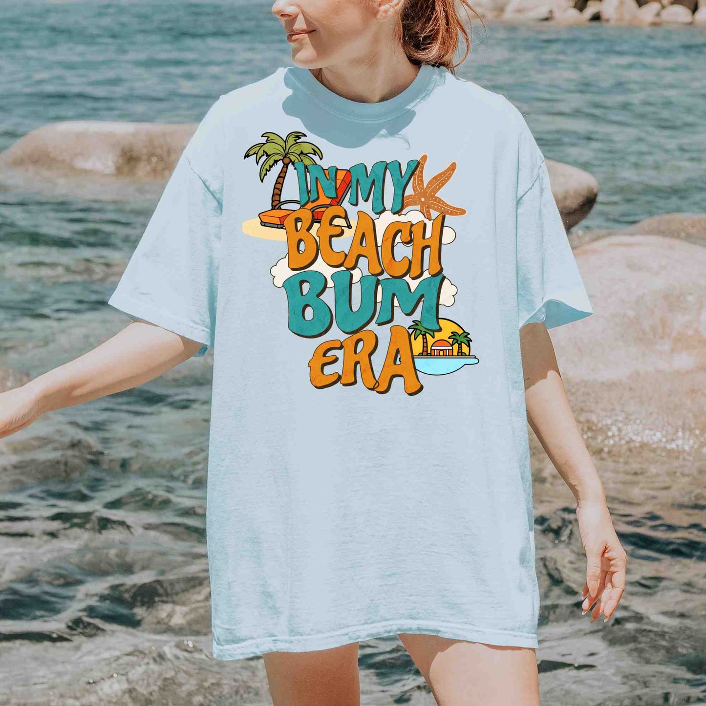 Beach Vacation Shirt Beach Bum Era Tee TShirt For Beach Lovers