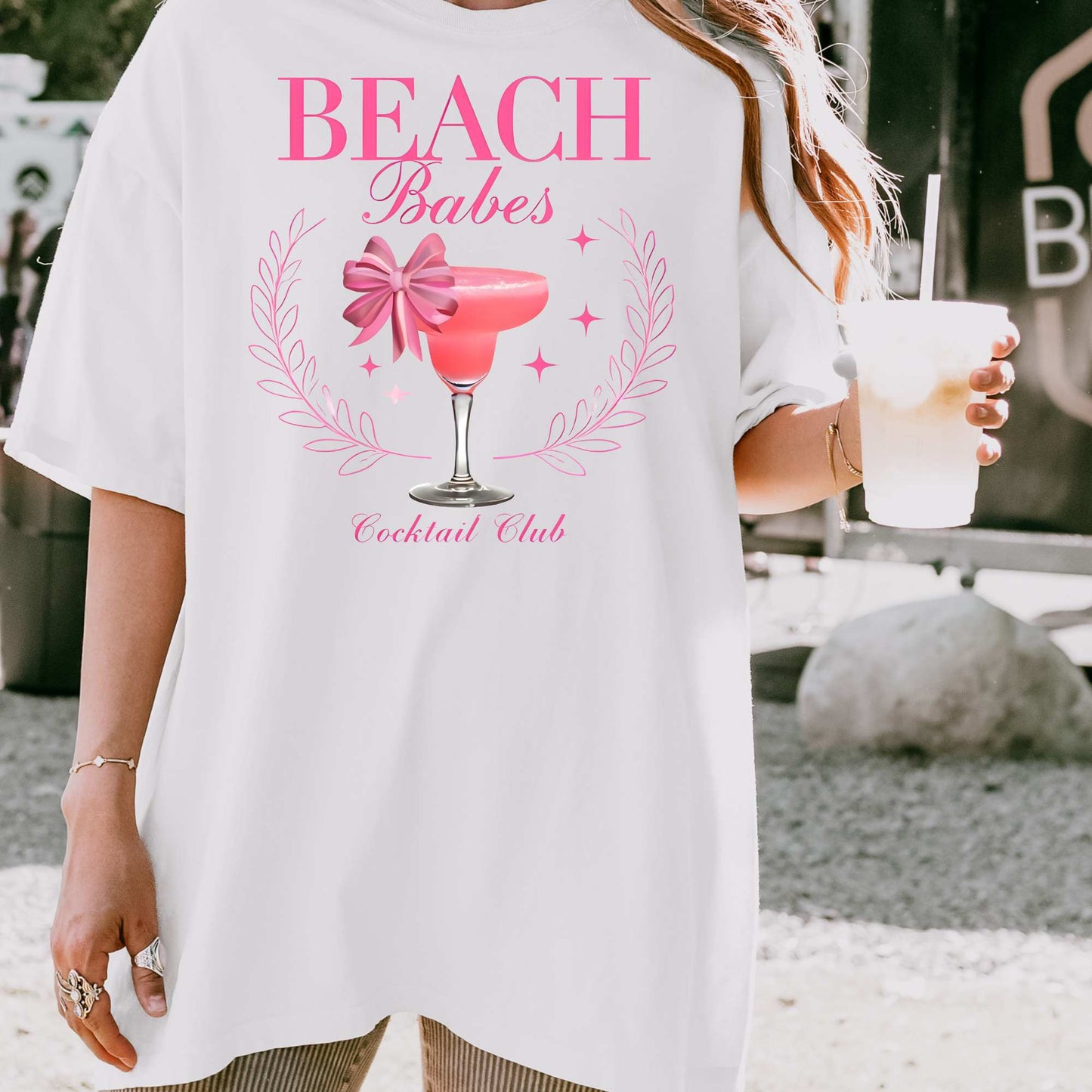 Comfort Colors Beach Babes Cocktail Club T-shirt