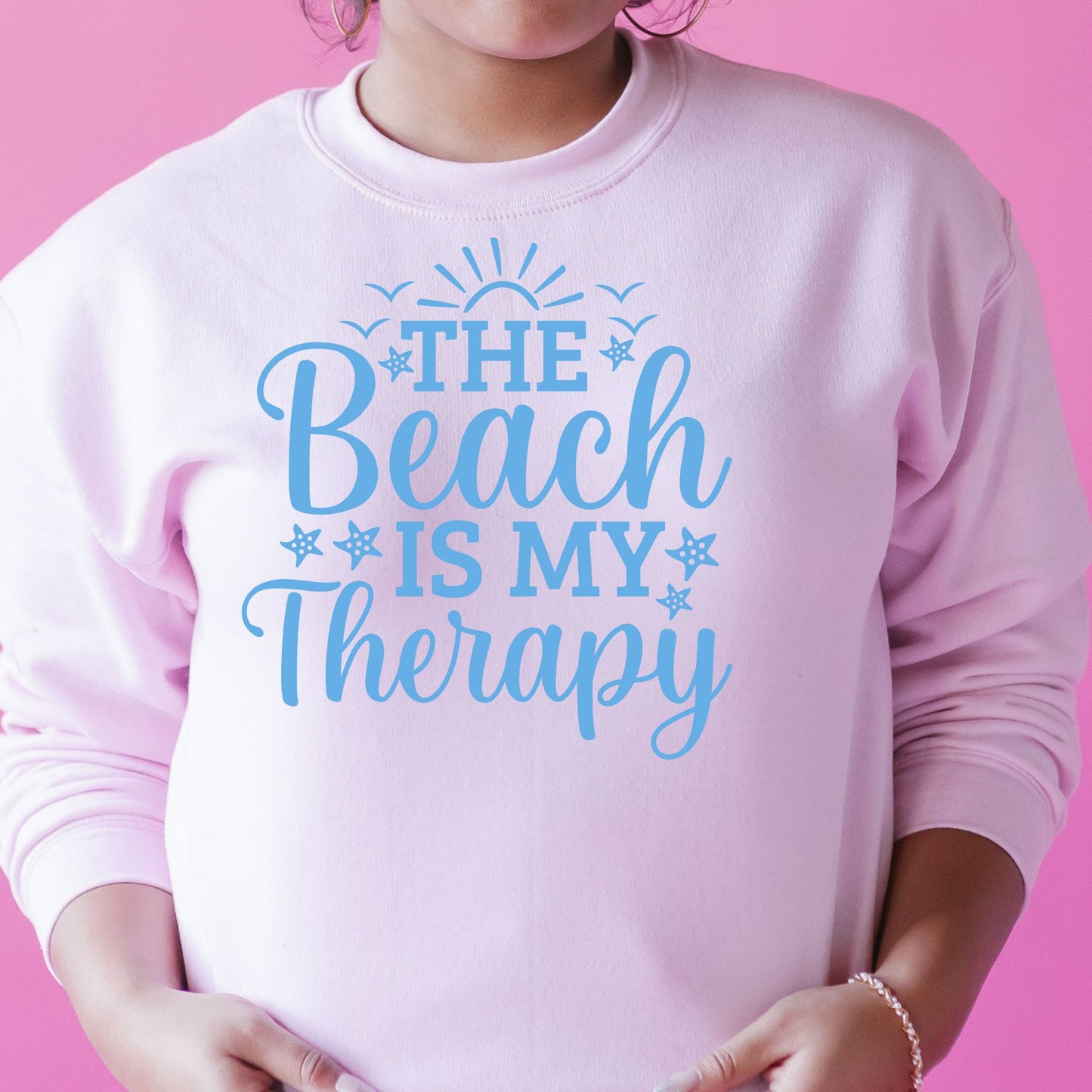 Beach Is My Therapy Sweatshirt - Unisex