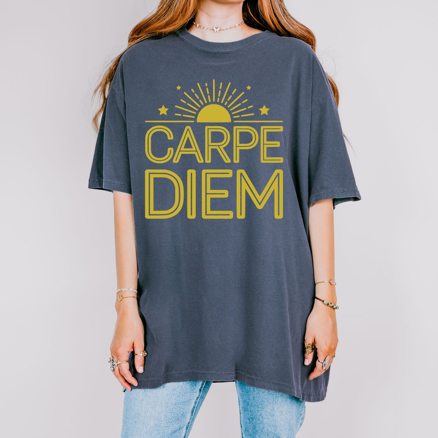 Carpe Diem Garment-Dyed T-Shirt Seize The Day