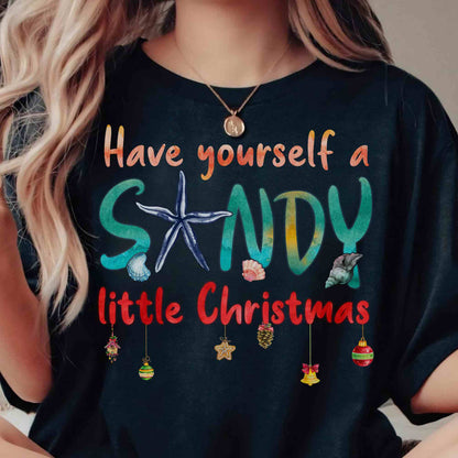 Christmas Shirt Have Yourself A Sandy Christmas TShirt