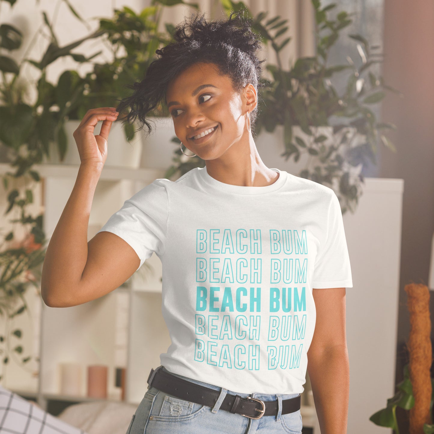 Beach Bum Graphic Short-Sleeve Unisex T-Shirt