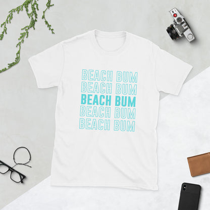 Beach Bum Graphic Short-Sleeve Unisex T-Shirt