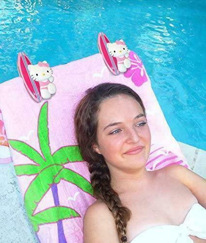 BOGO Hello Kitty Boca Sarong Towel Clip Pool Beach Set of 2